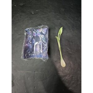 Franz Porcelain Bamboo Song Bird Spoon FZ00638, Sculptured Utensil Kitchen Decor